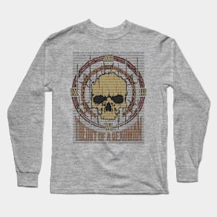 Theory of a Deadman Vintage Skull Long Sleeve T-Shirt